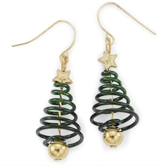 Christmas Tree Earrings 🎄 - Picture 9 of 9